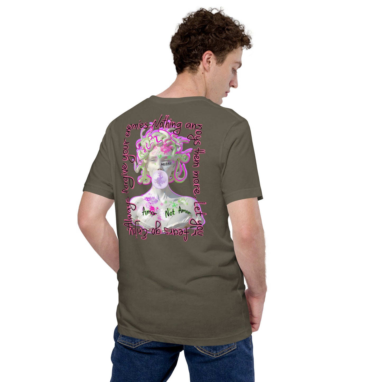 Two-Face Medusa Dark Unisex Tee