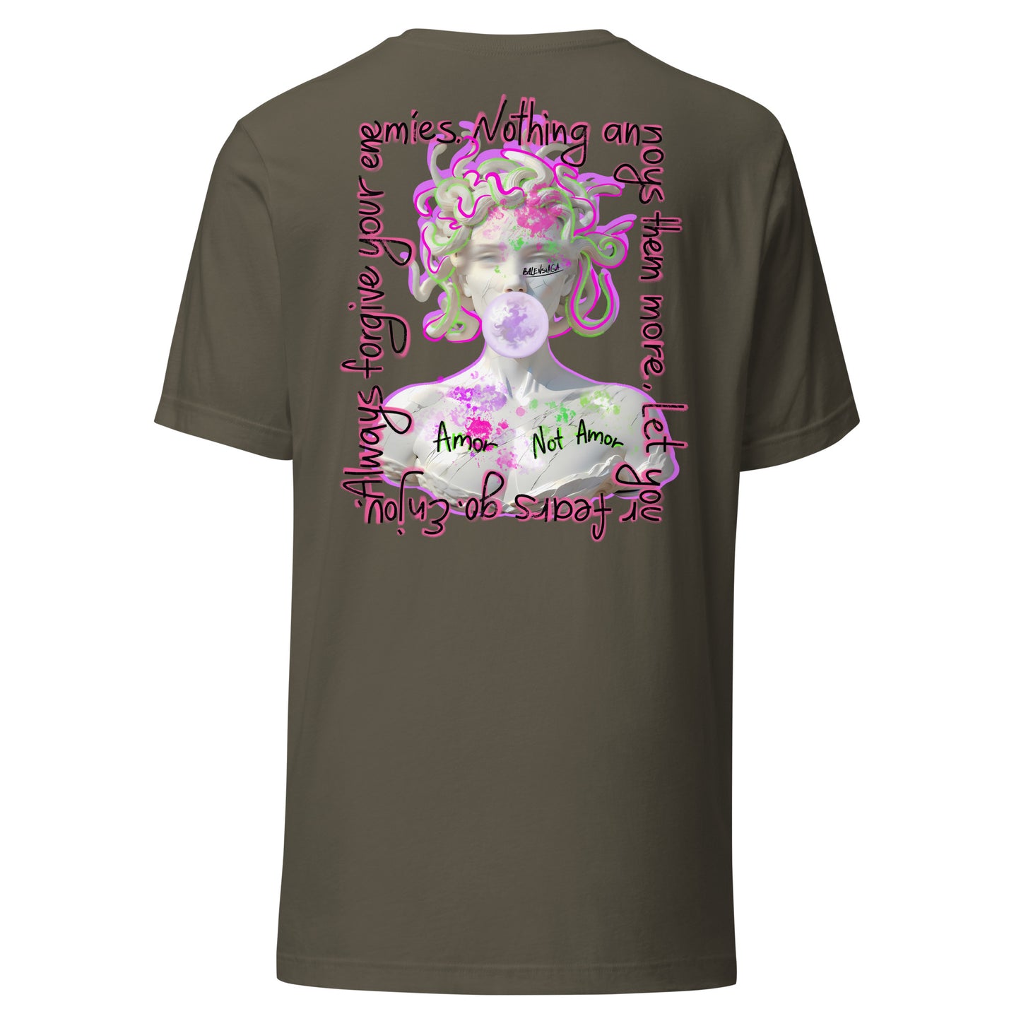 Two-Face Medusa Dark Unisex Tee