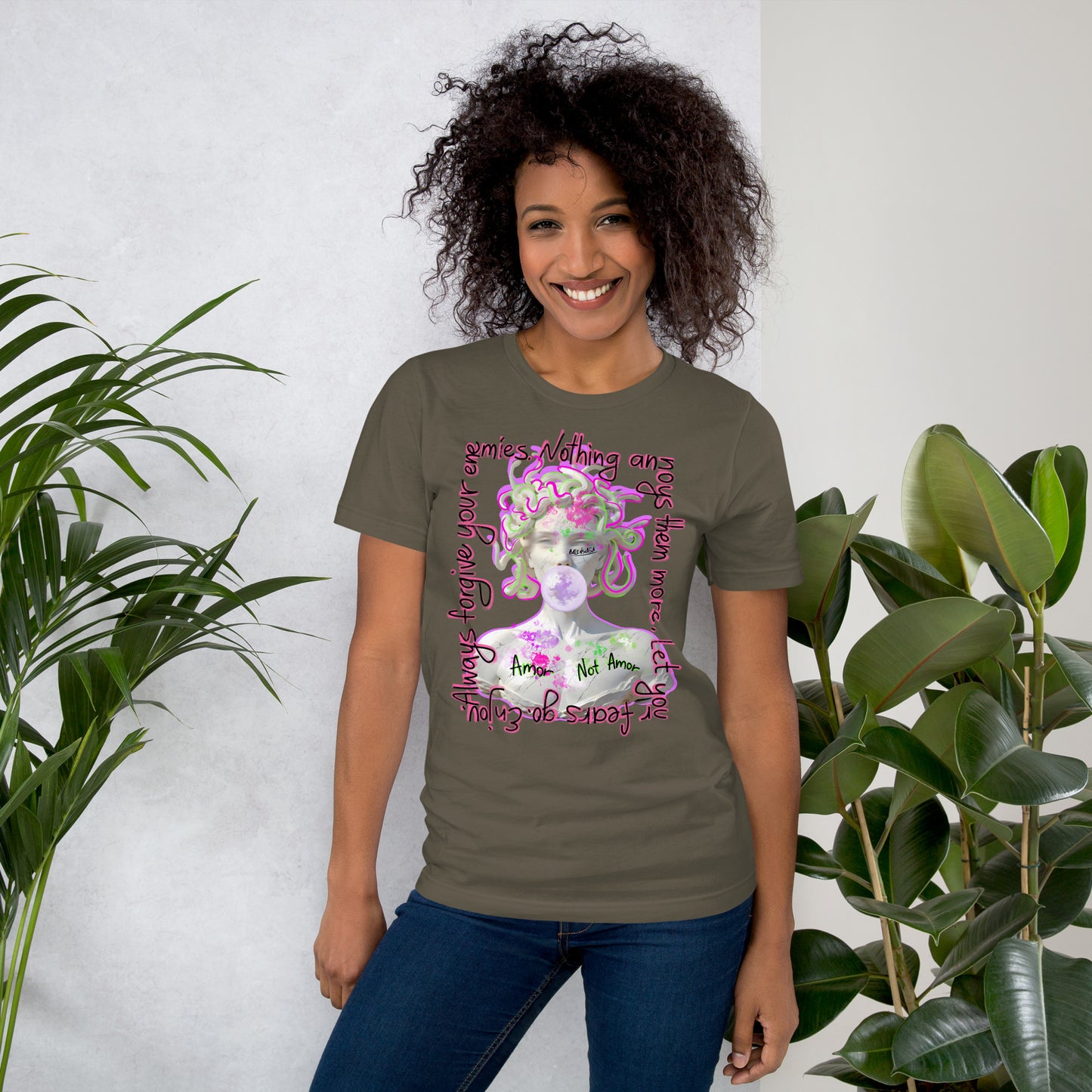 Medusa Unisex Dark Colors Tee