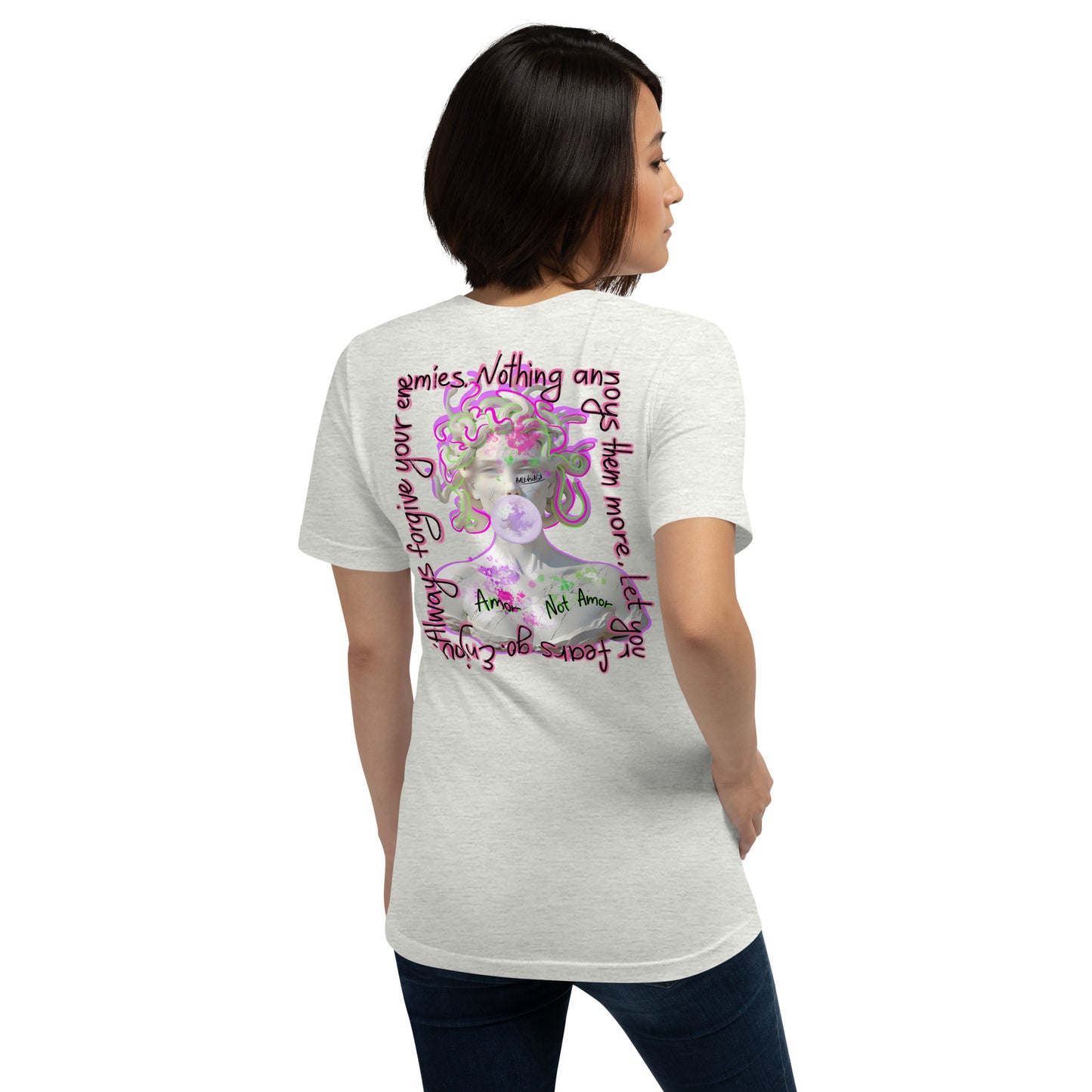 Two-Face Medusa Bright Unisex Tee