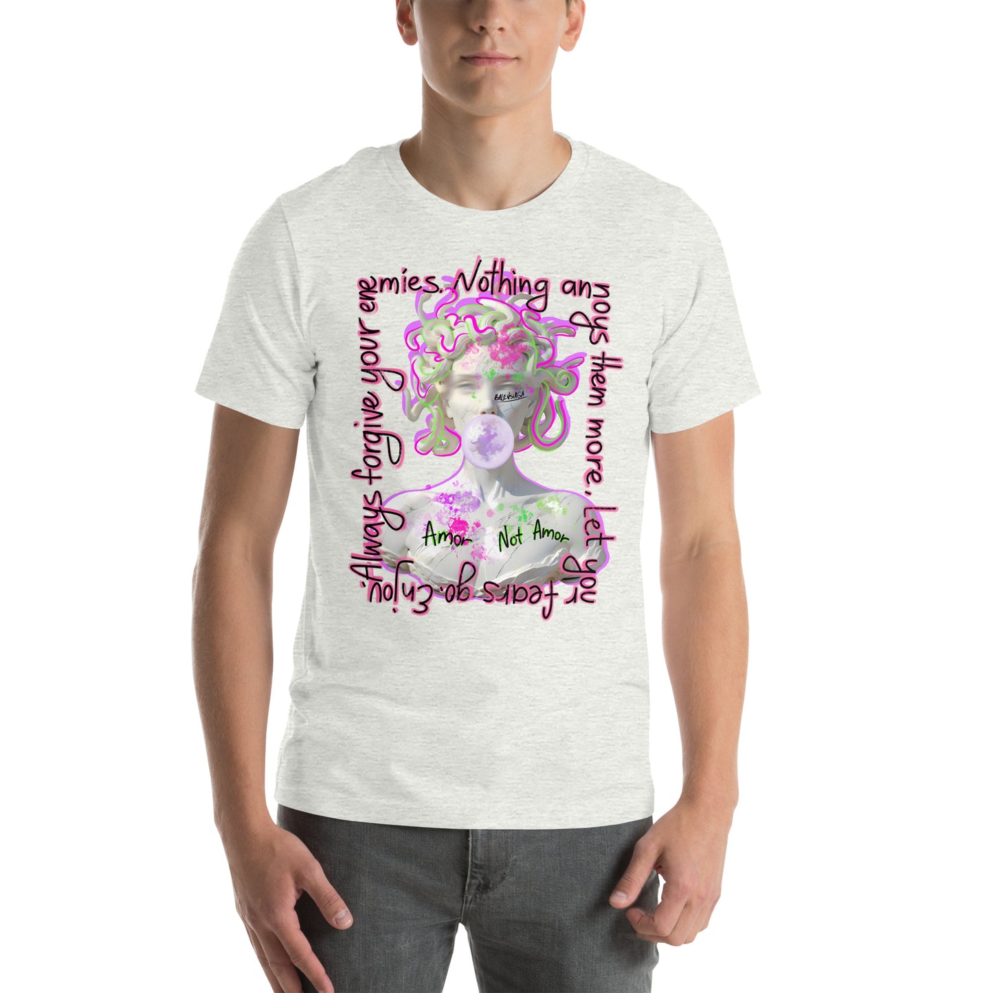 Medusa Unisex Bright Colors Tee