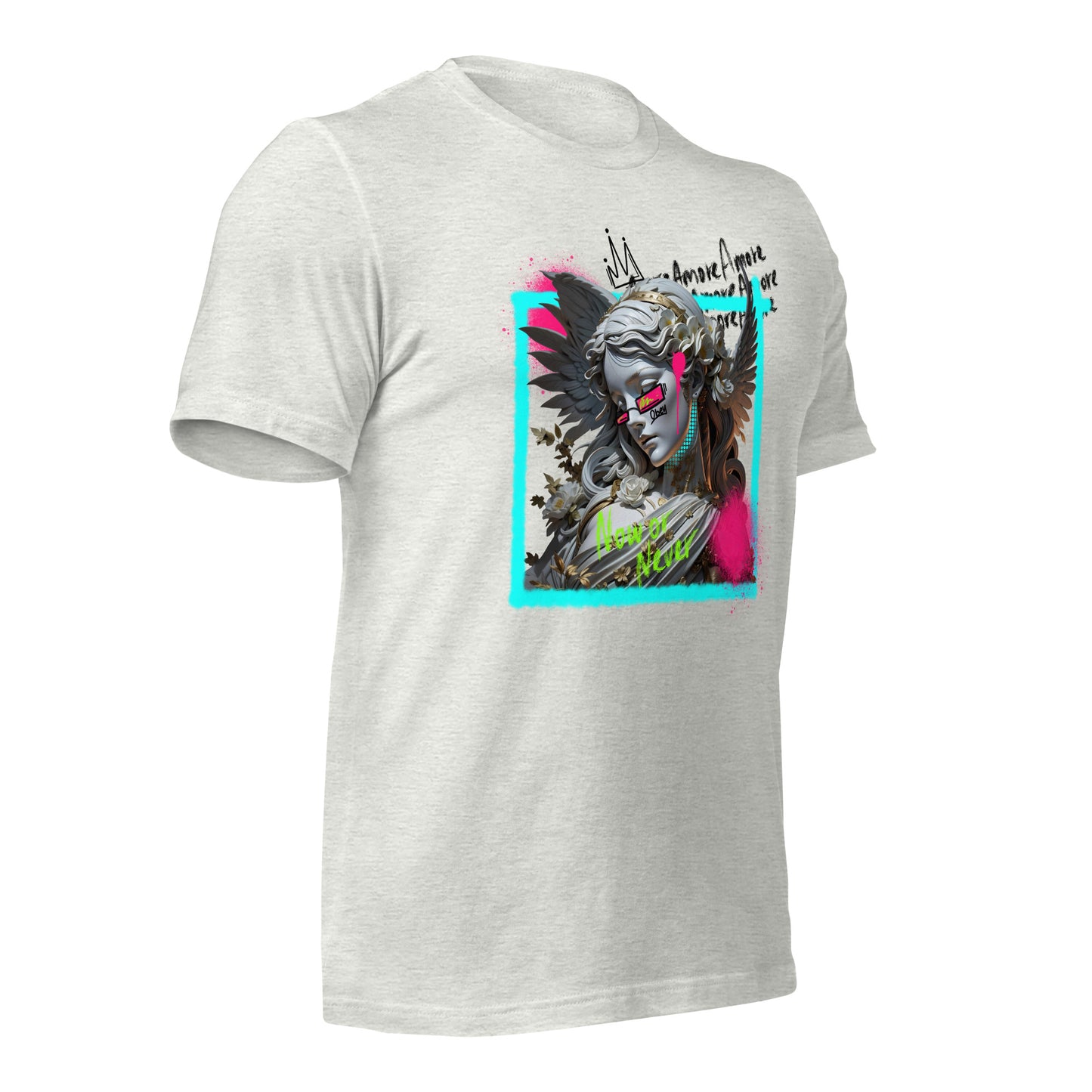 Amore Angel Unisex T-Shirt in Bright Colors