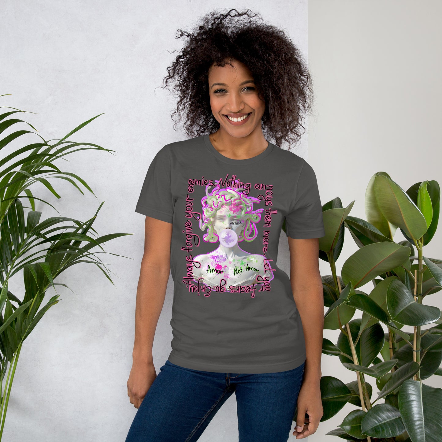 Medusa Unisex Dark Colors Tee