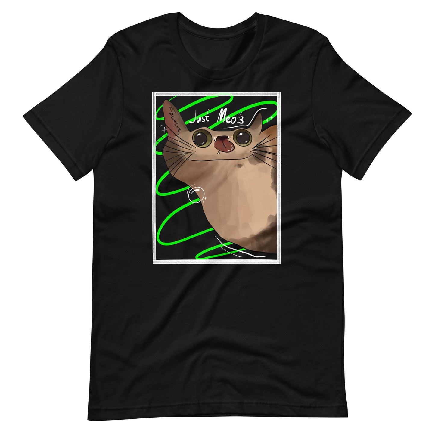 Meow Unisex Dark Colors T-Shirt