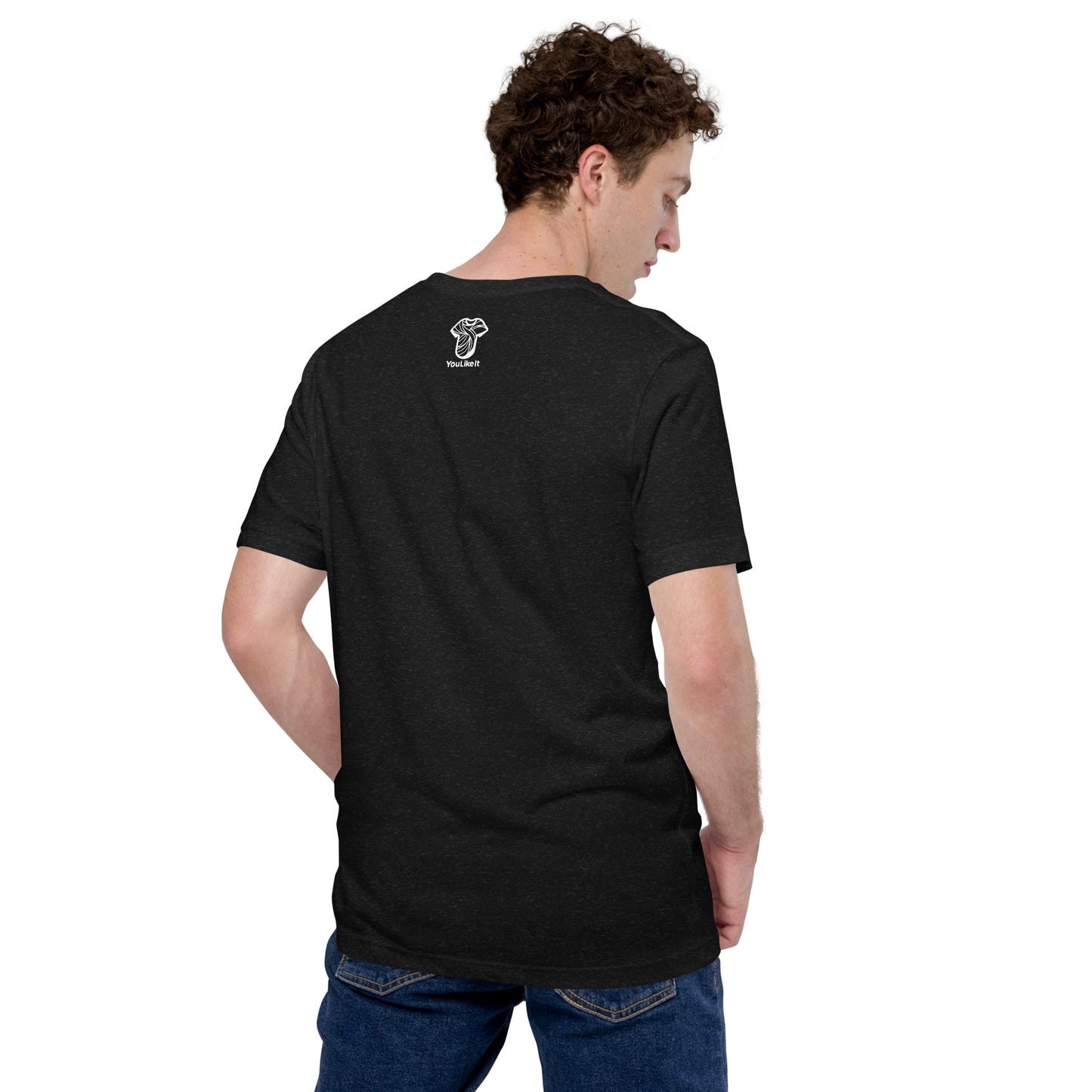 Gone Wild Cat Unisex T-Shirt in Dark Colors