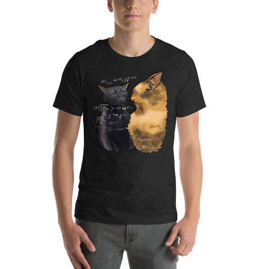 Nerd Cats Unisex Tee in Dark