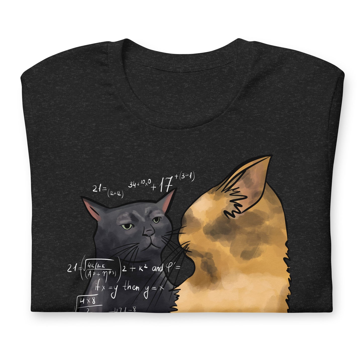 Nerd Cats Unisex Tee in Dark