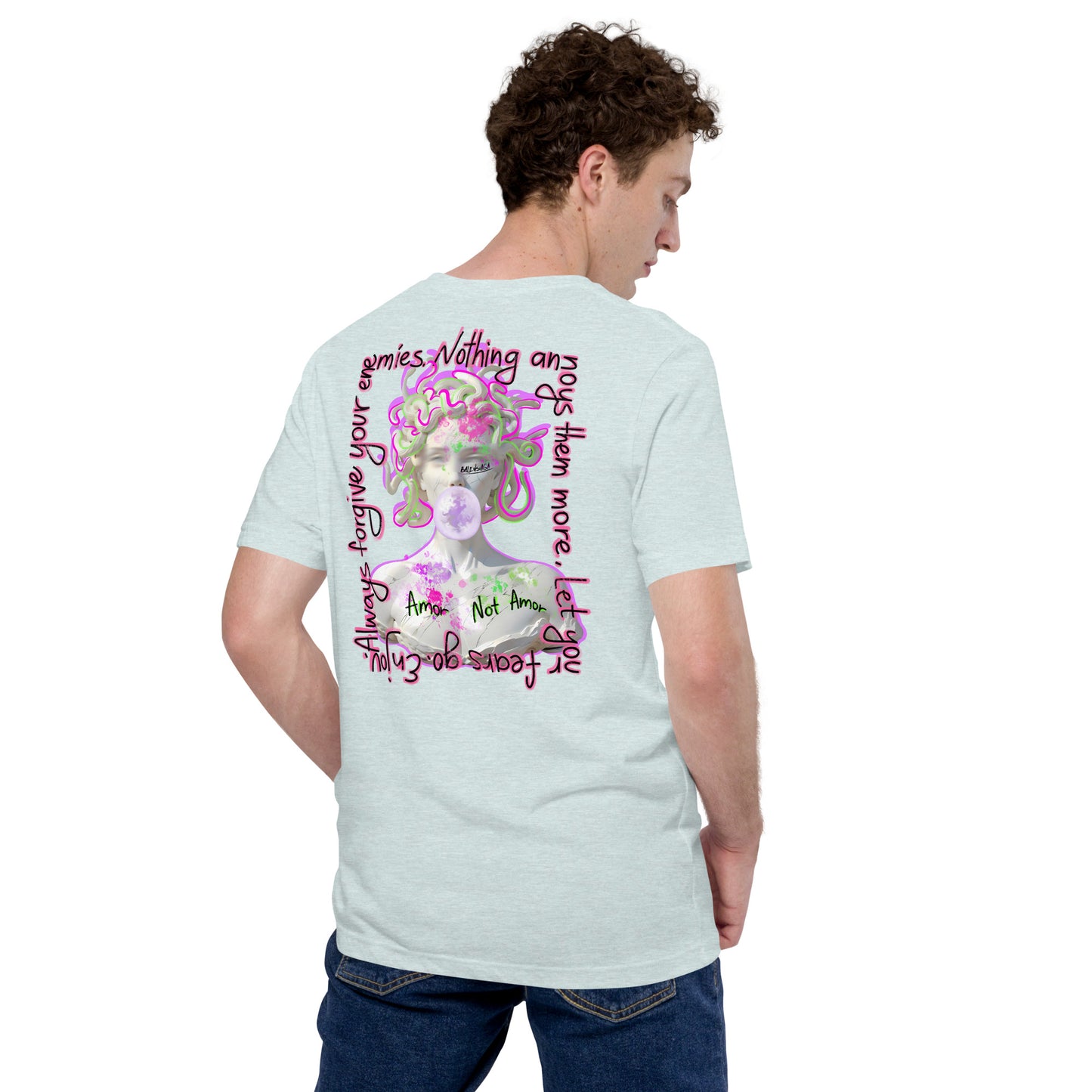 Two-Face Medusa Bright Unisex Tee