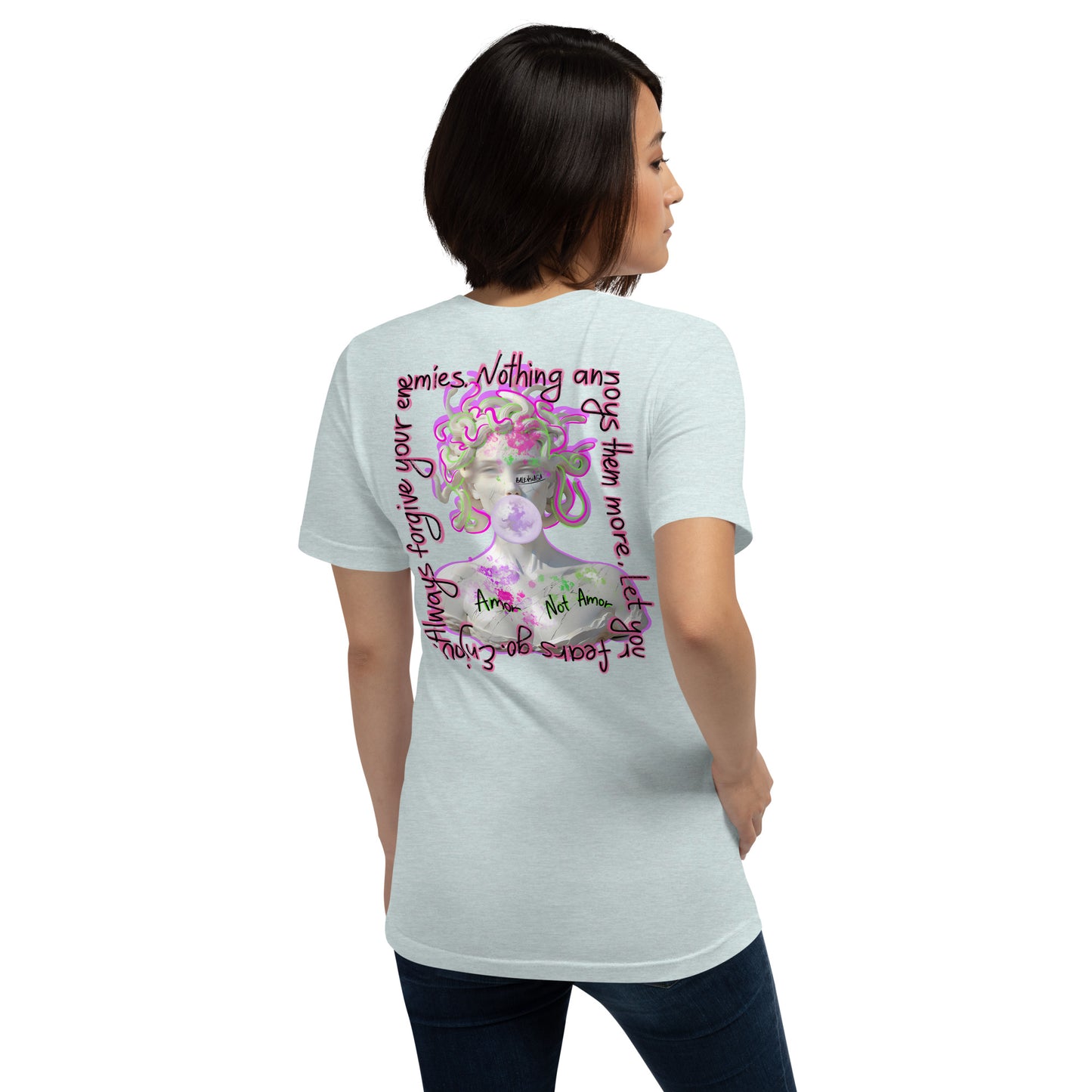 Two-Face Medusa Bright Unisex Tee