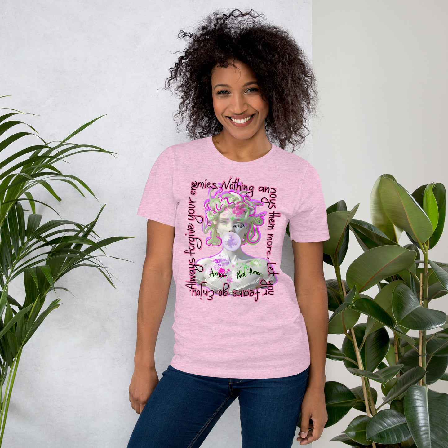 Medusa Unisex Bright Colors Tee