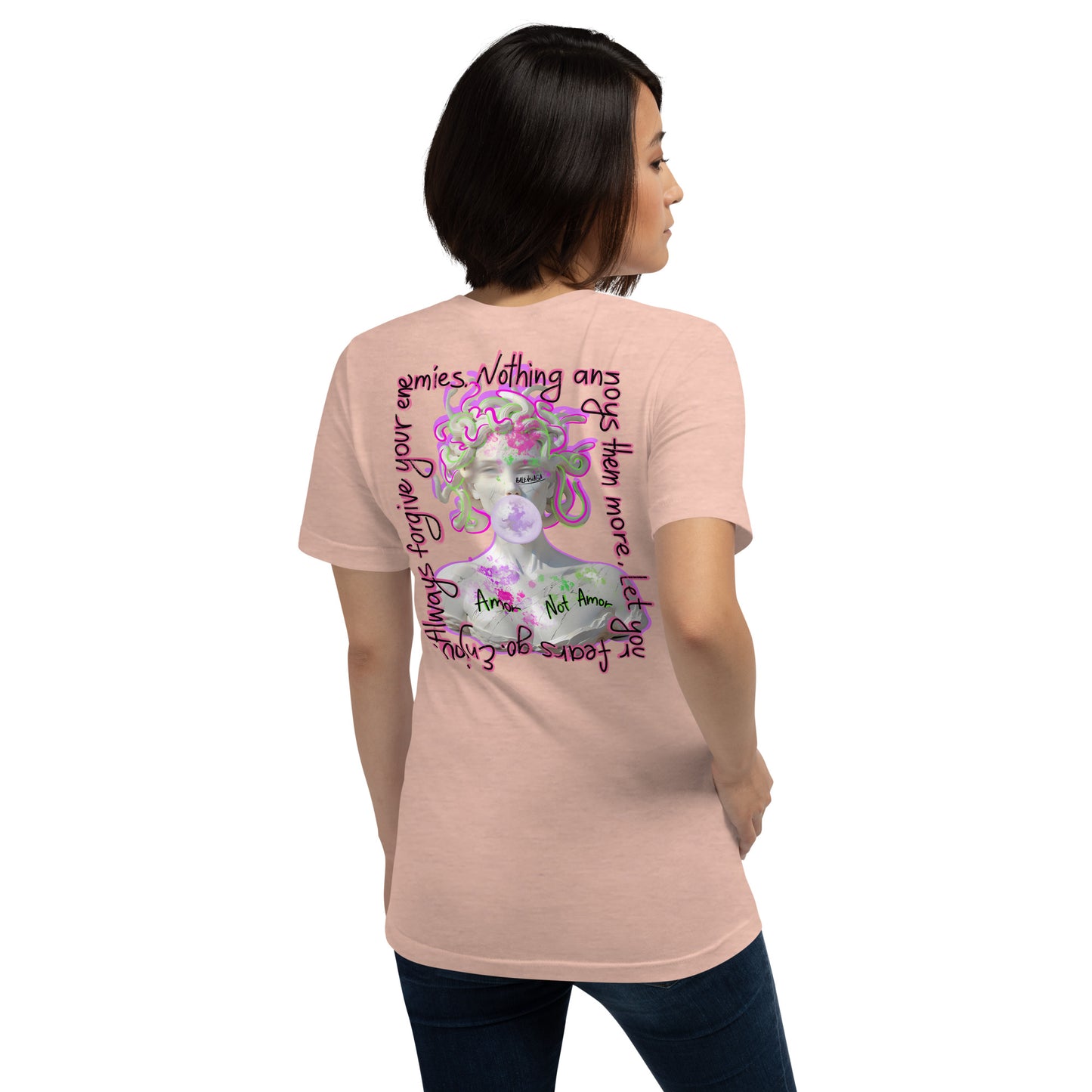 Two-Face Medusa Bright Unisex Tee