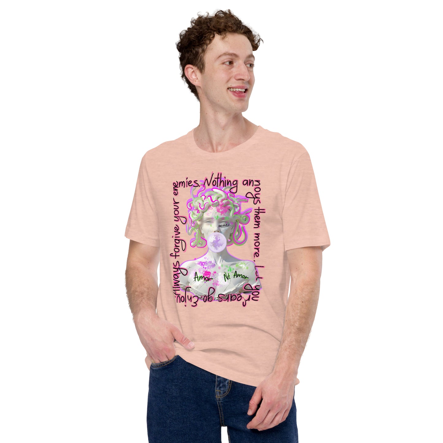 Medusa Unisex Bright Colors Tee