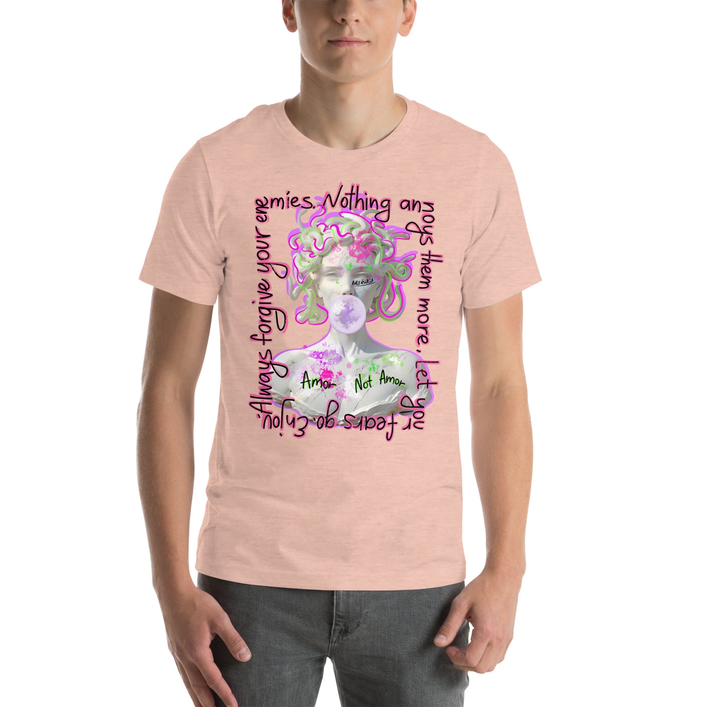 Medusa Unisex Bright Colors Tee