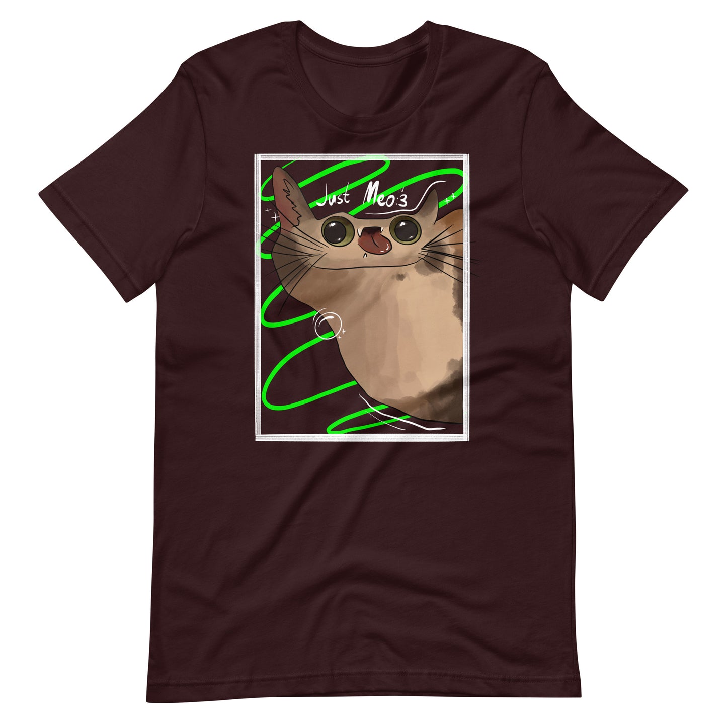 Meow Unisex Dark Colors T-Shirt