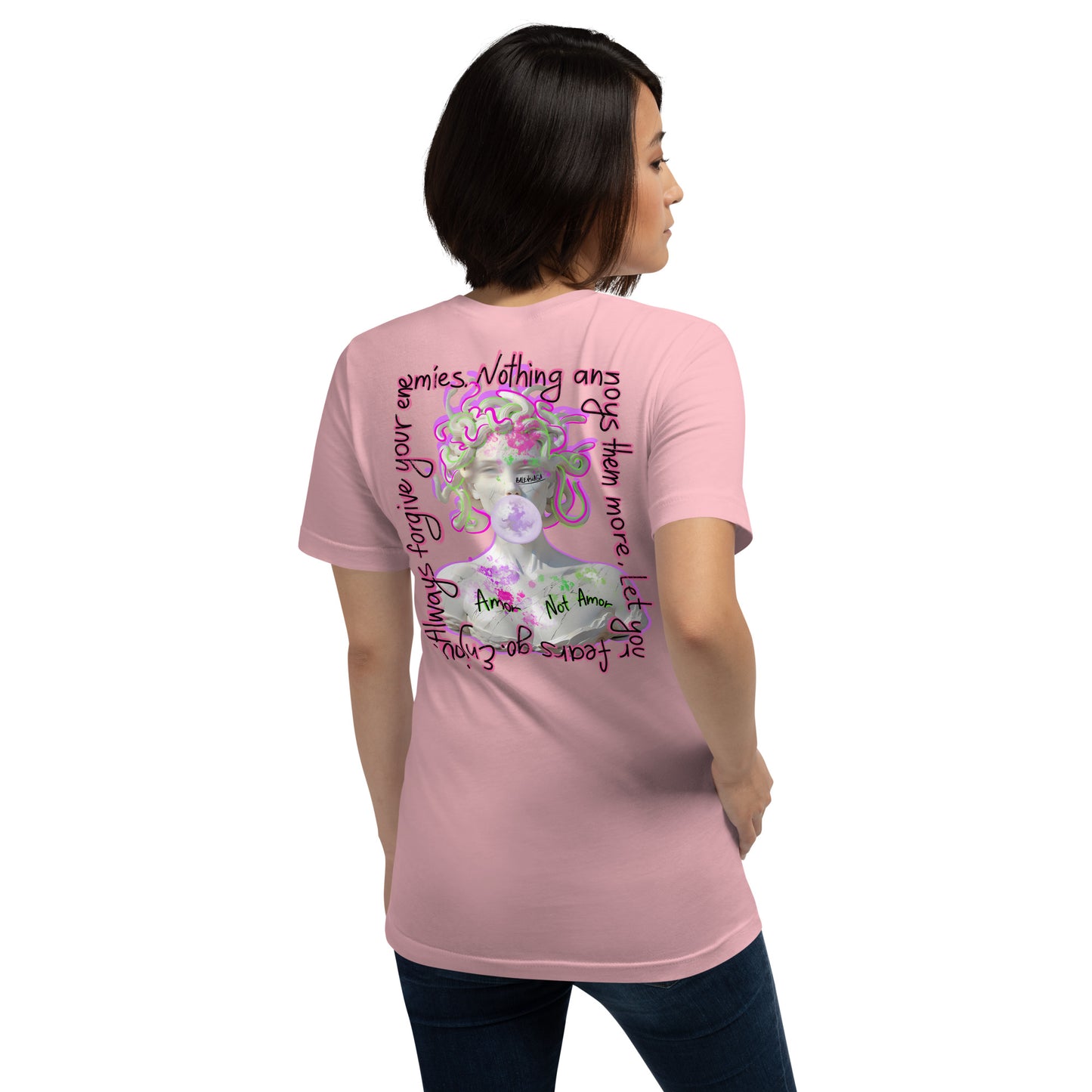 Two-Face Medusa Bright Unisex Tee