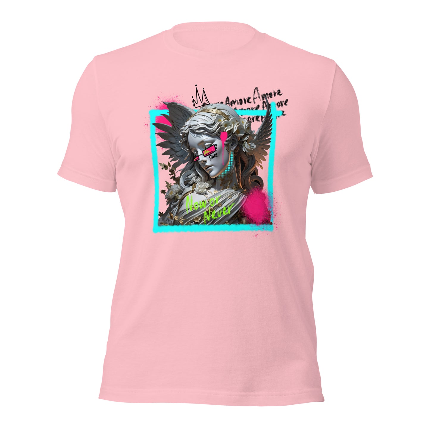 Amore Angel Unisex T-Shirt in Bright Colors