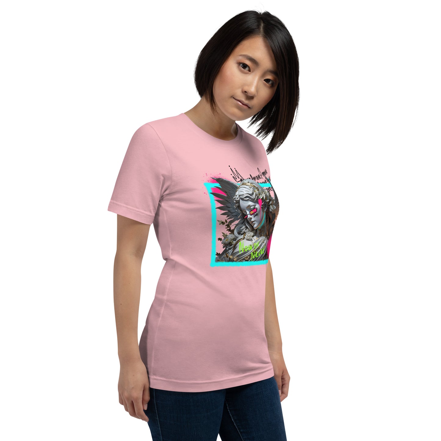 Amore Angel Unisex T-Shirt in Bright Colors