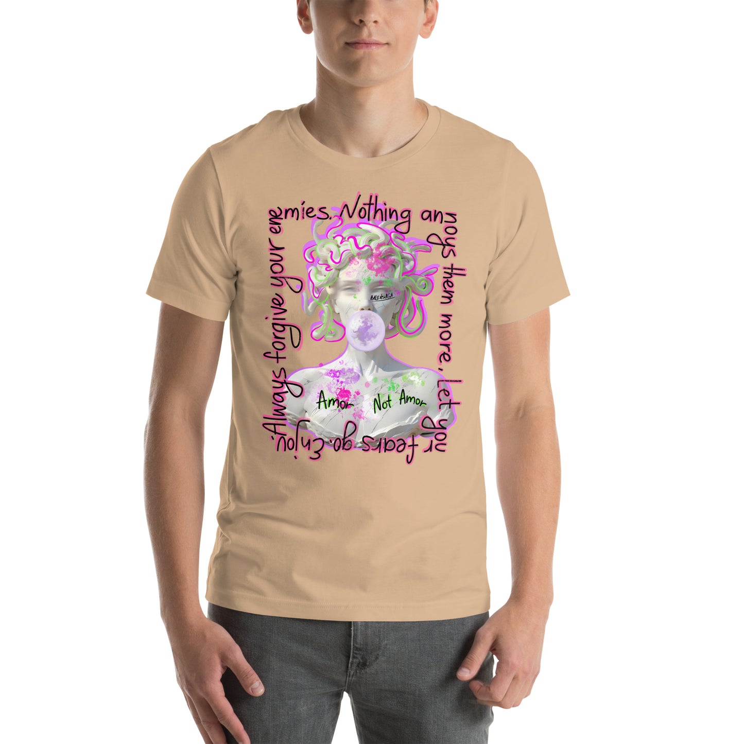 Medusa Unisex Bright Colors Tee