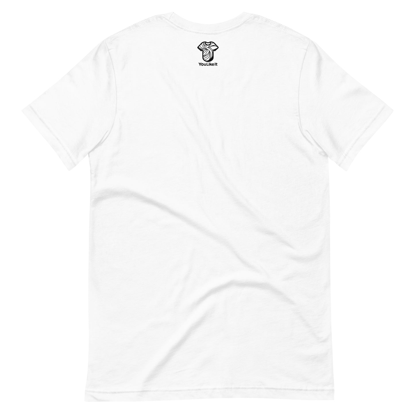 Eat, Purr, Repeat Unisex White T-Shirt